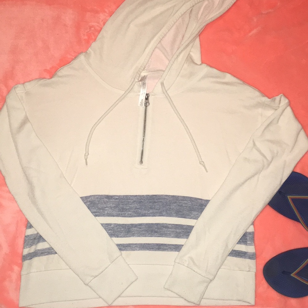 AEROPOSTALE-CROP PULLOVER SWEATSHIRT
